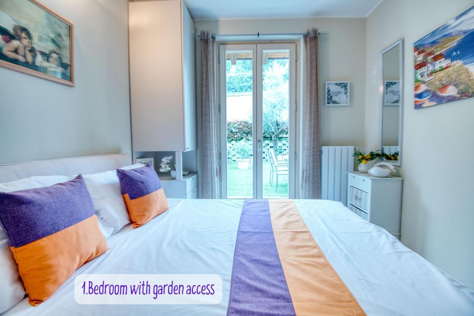 Panorama Lake View, Pool & Garden, 2 Bathrooms, Kingsize & Single-Beds, Fast Internet Toscolano Maderno Exterior foto